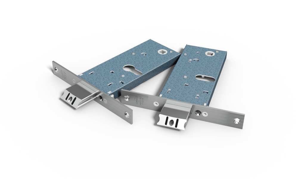 Scrocco silenzioso su tutte le serrature per fascia serie 380 - 780 - 880 - 1780