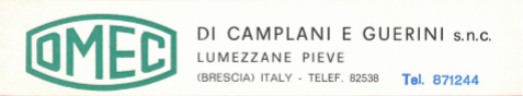CATALOGO SERRATURE PER SERRANDE ANNI '60